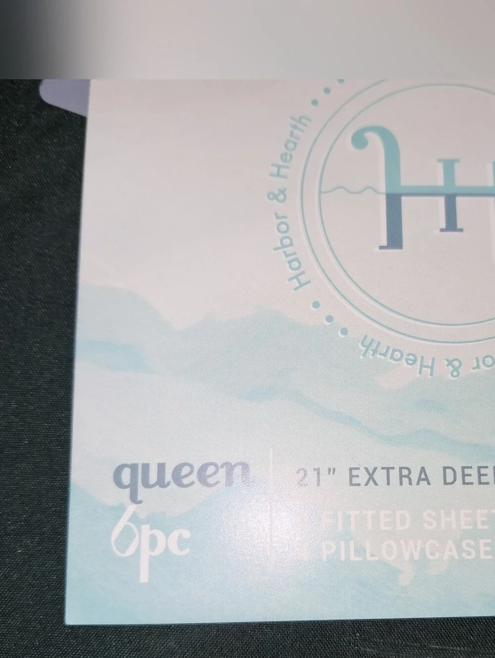 Hearth & Harbor NWT Queen Size Microfiber Deep Pocket Sheet Set Forest Green